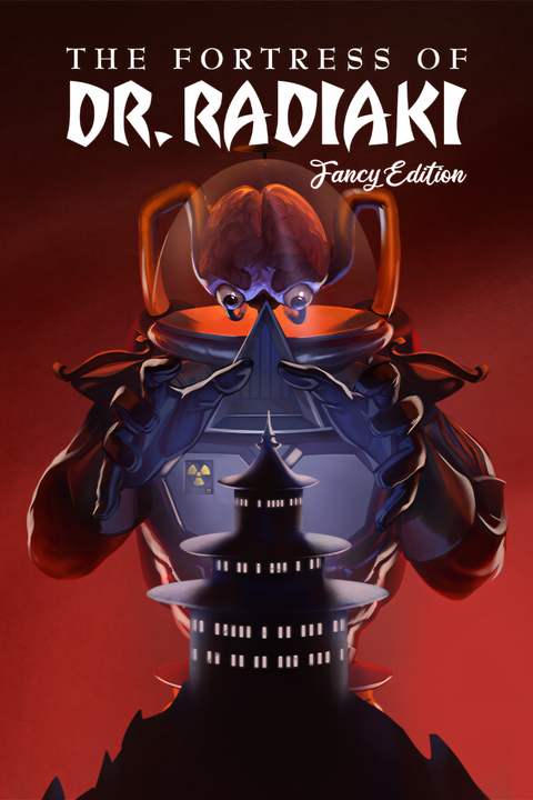 The Fortress of Dr. Radiaki - Fancy Edition Tag Page Cover Art