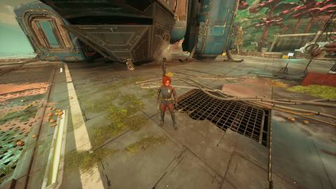 The idle camera in The Outer Worlds 2