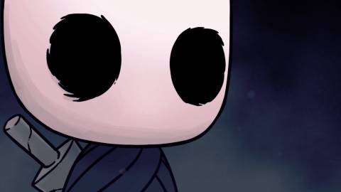 The Knight in Hollow Knight