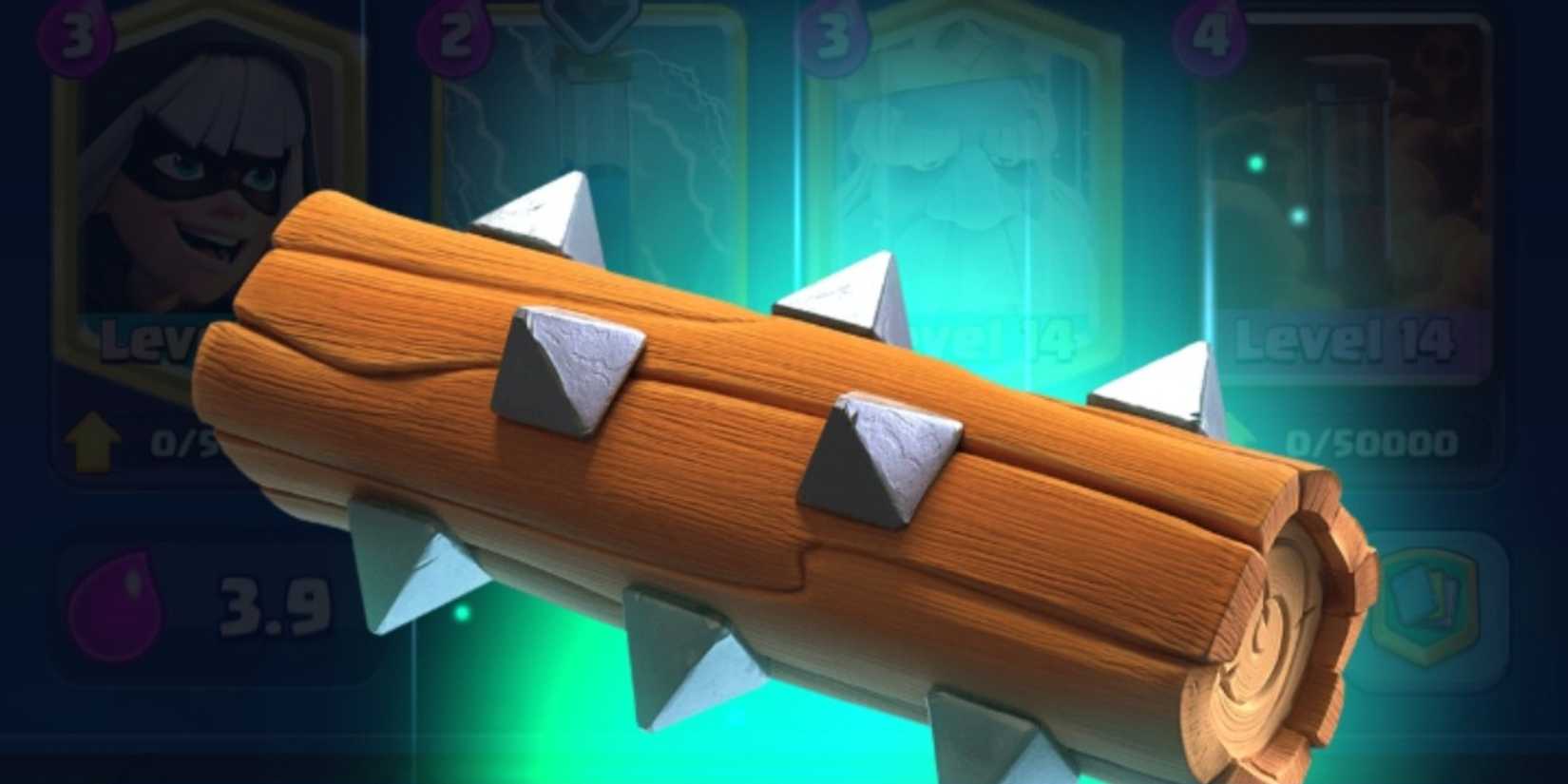 the log clash royale