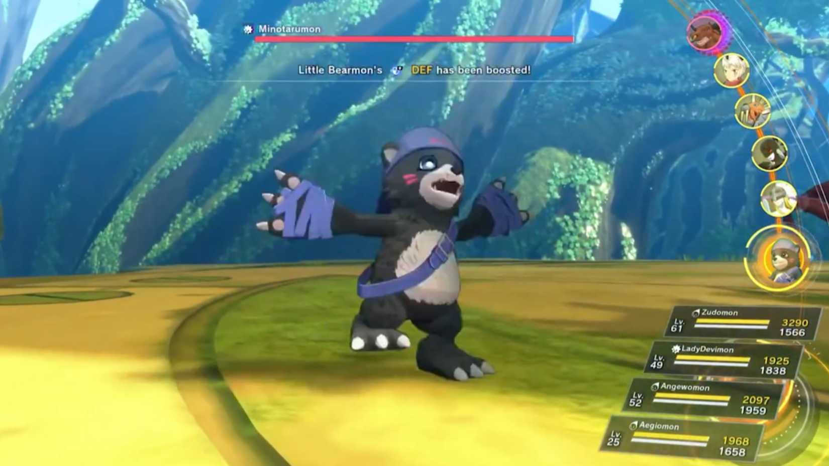 The Mighty Bearmon Brothers Digimon Story: Time Stranger