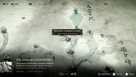 the odachi's redemption in ghost of yotei