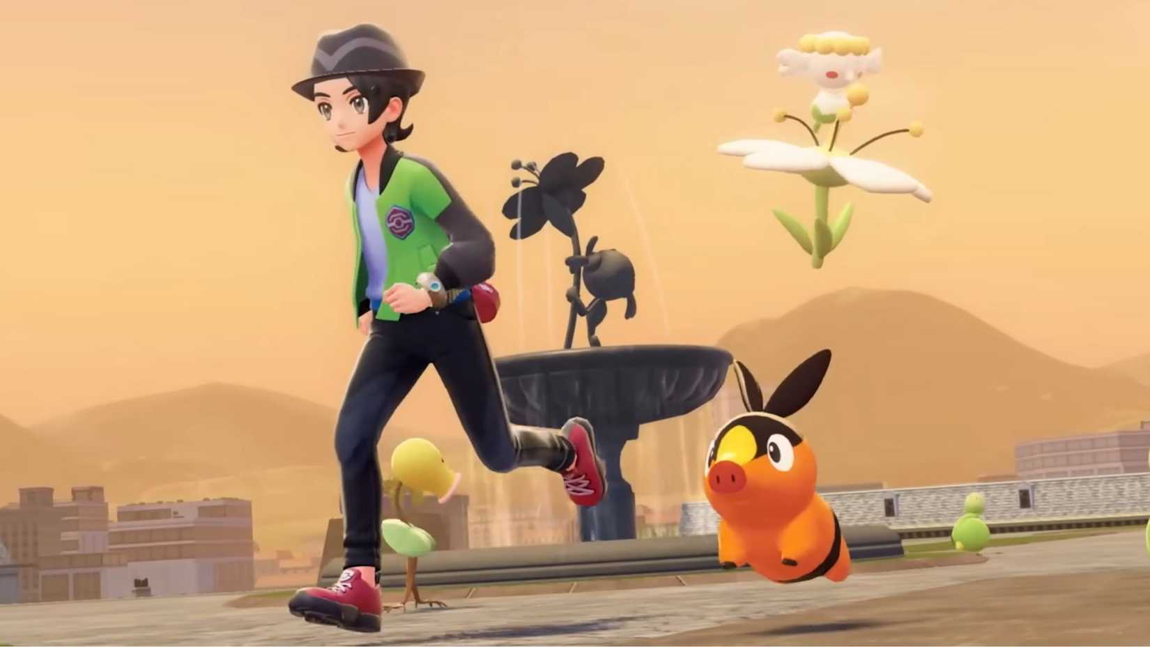 Players explore Lumiose City with Tepig - Pokémon Legends ZA