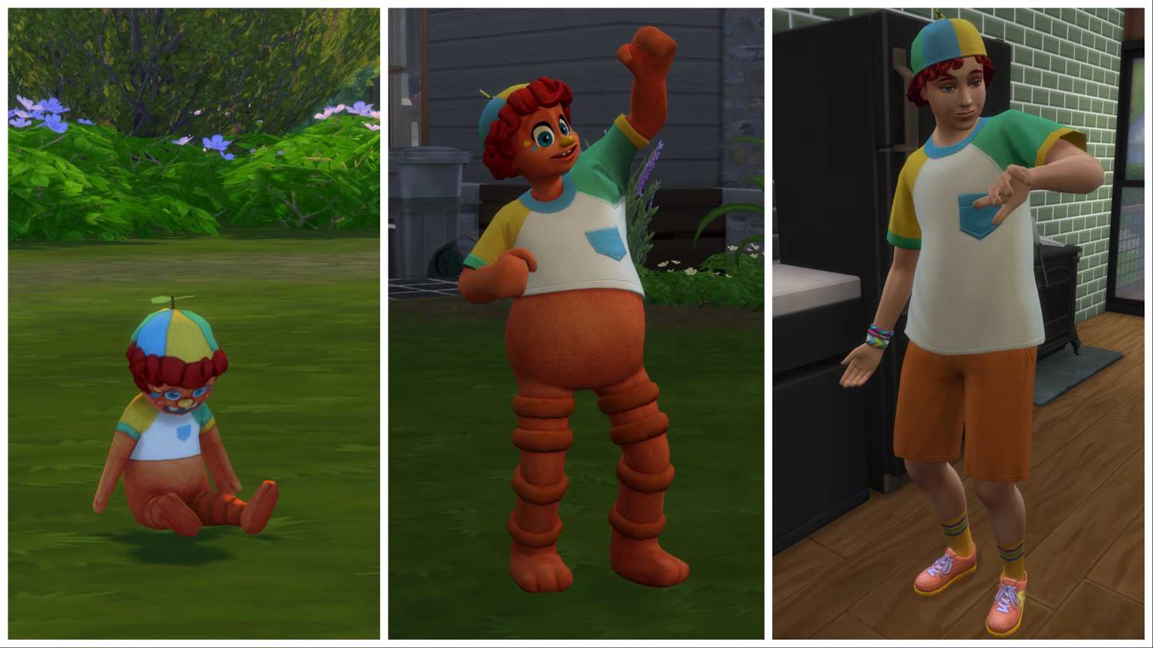 the sims 4 lil' monster imaginary friend forms