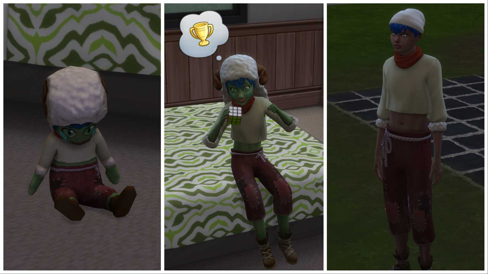 the sims 4 wild child imaginary friend forms