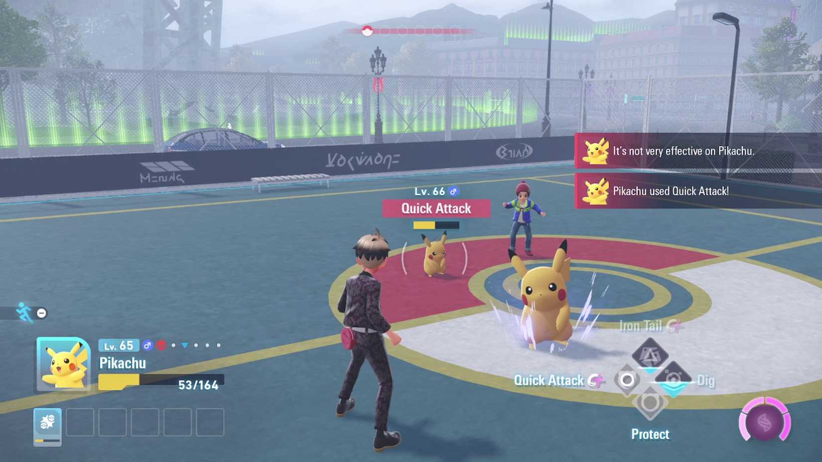 the world's greatest pikachu side mission battle strategy in pokemon legends za (2)