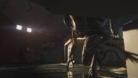 The Xenomorph looking for the player - Alien Isolation