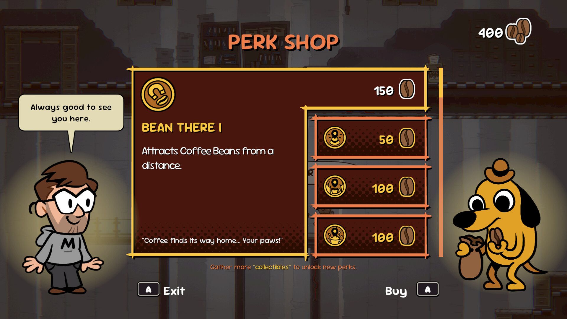 Cena de jogo de This Is Fine: Maximum Cope.