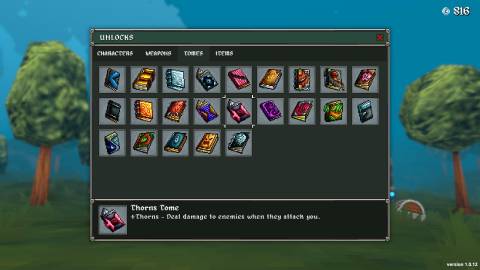 Thorns Tome Megabonk