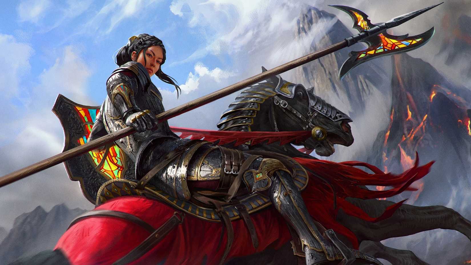 tori d'avenant fury rider magic the gathering dominaria