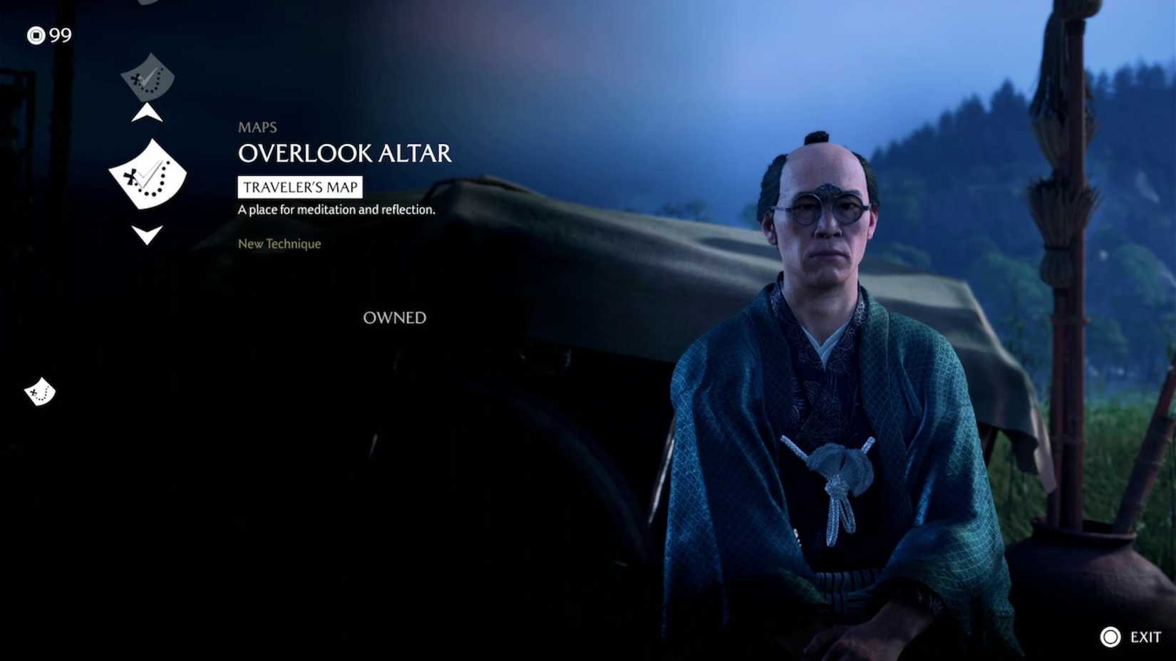 traveler's map isaburo the cartographer ghost of yotei