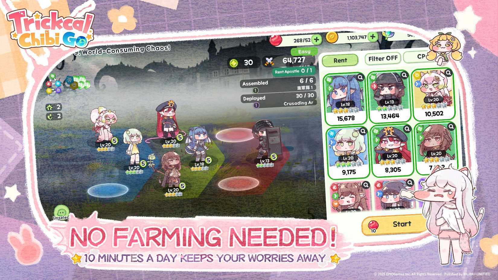 Trickcal Characters: Chibi Go