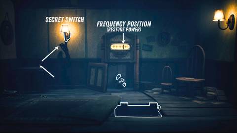 Tune the Radio and Activate Secret Switch Radio Puzzle Little Nightmares 3