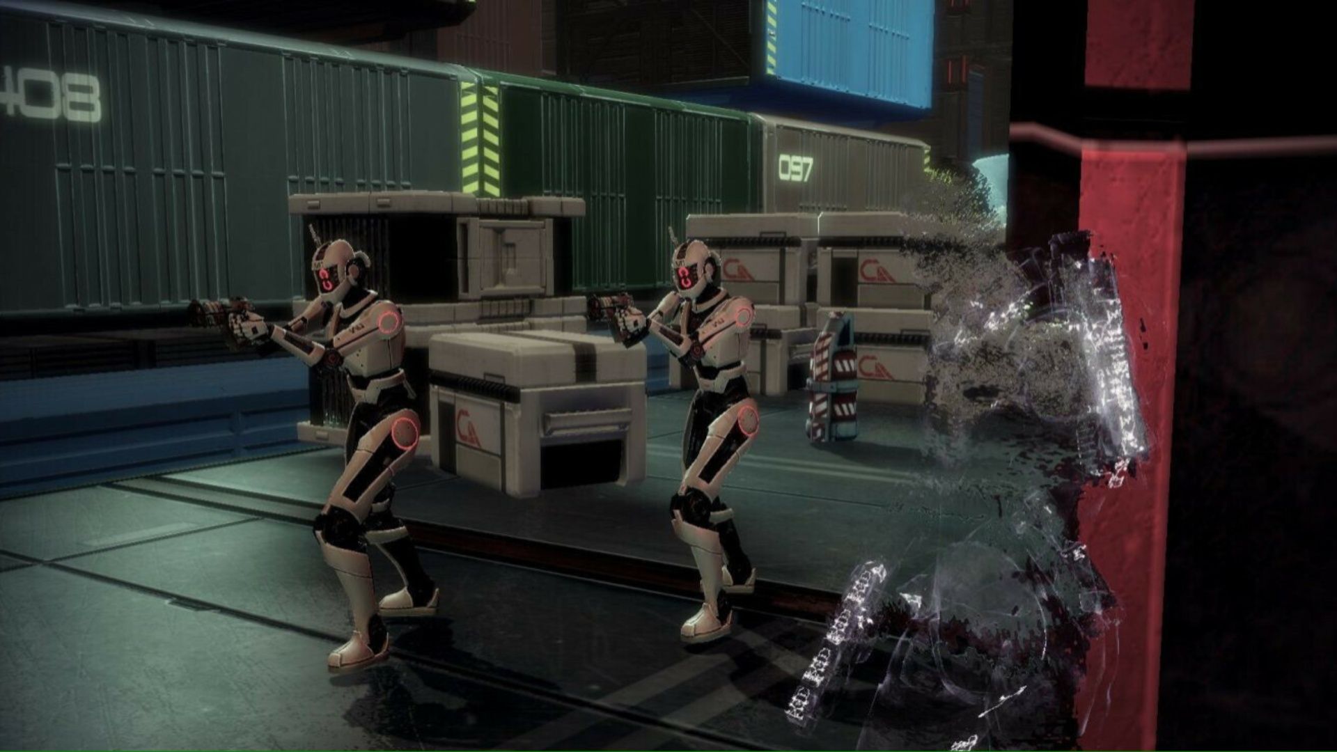 Using camouflage in Mass Effect 2