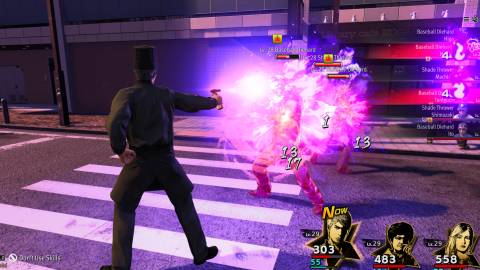 Using Kazuma in battle as a chef in Like A Dragon Infinite Wealth