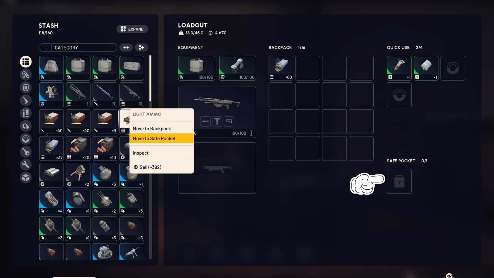 Using Safe Pockets in ARC Raiders