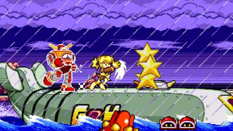 Using the star power-up - Clockwork Aquario