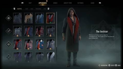 VTMB2 Banu Haqim Justicar Outfit