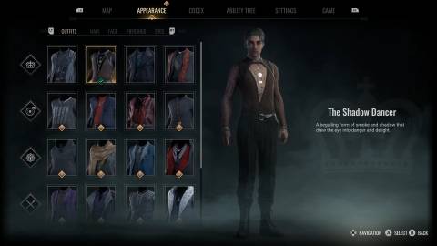 VTMB2 Lasombra Shadow Dancer Outfit