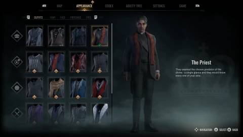 VTMB2 Lasombra Priest Outfit