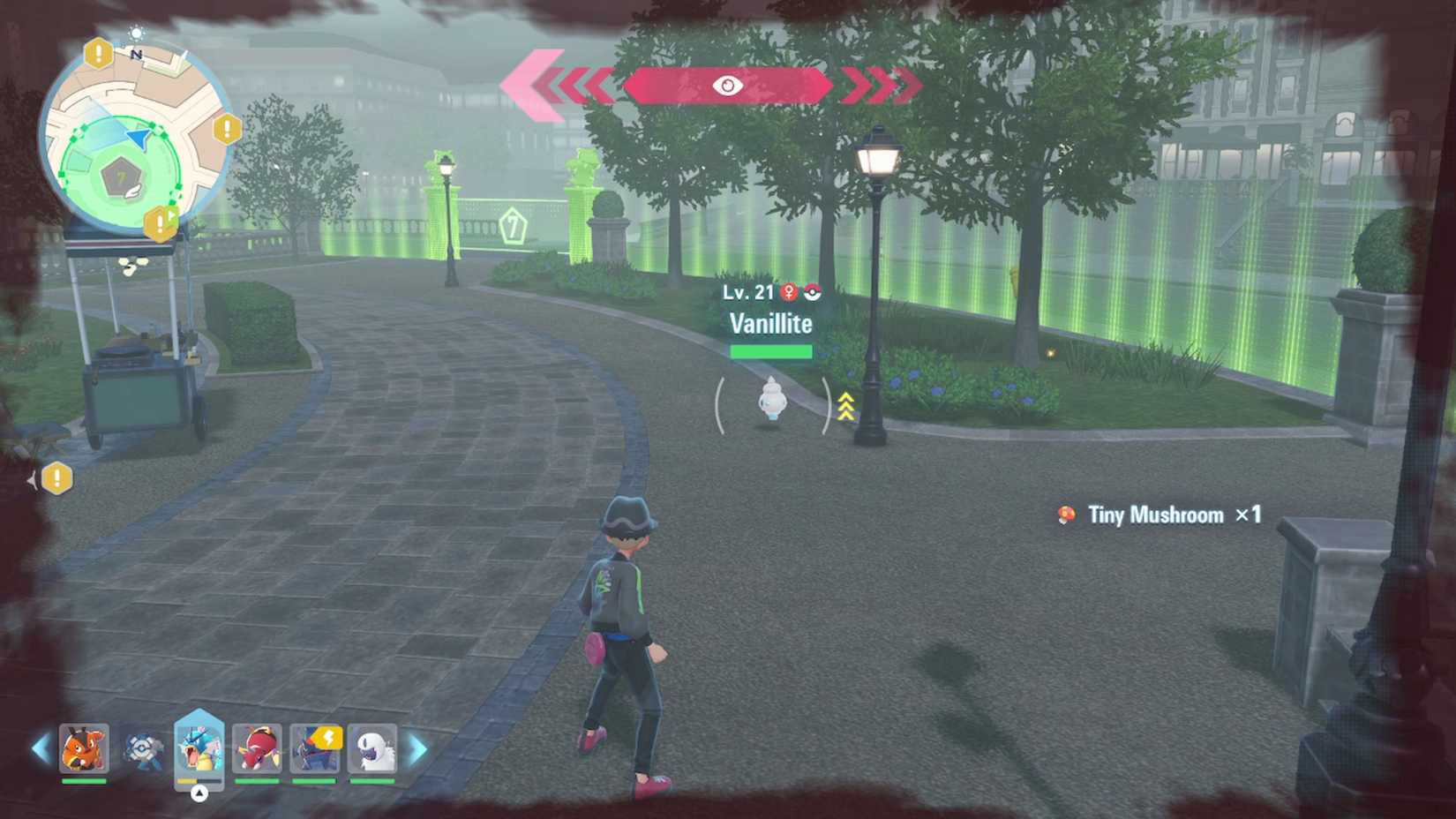 vanillite in wild zone 7 in pokemon legends za