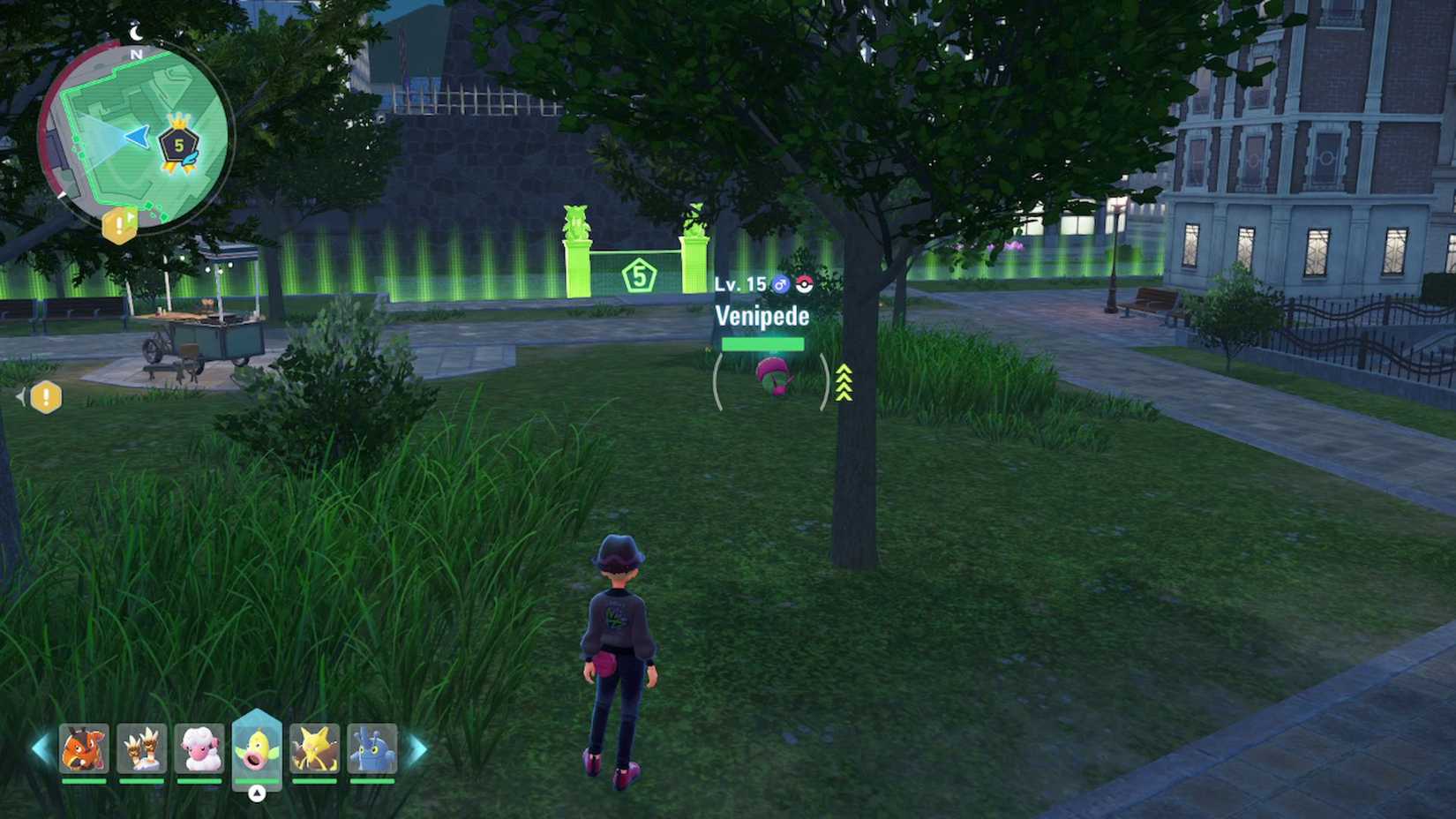 venipede location in wild zone 5 in pokemon legends za