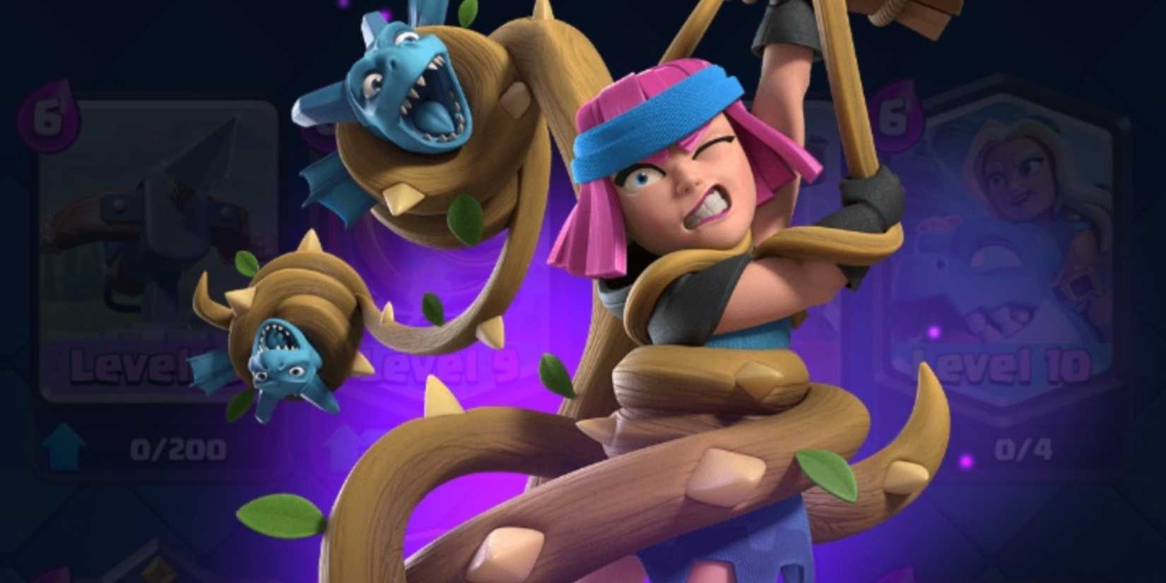 vines clash royale