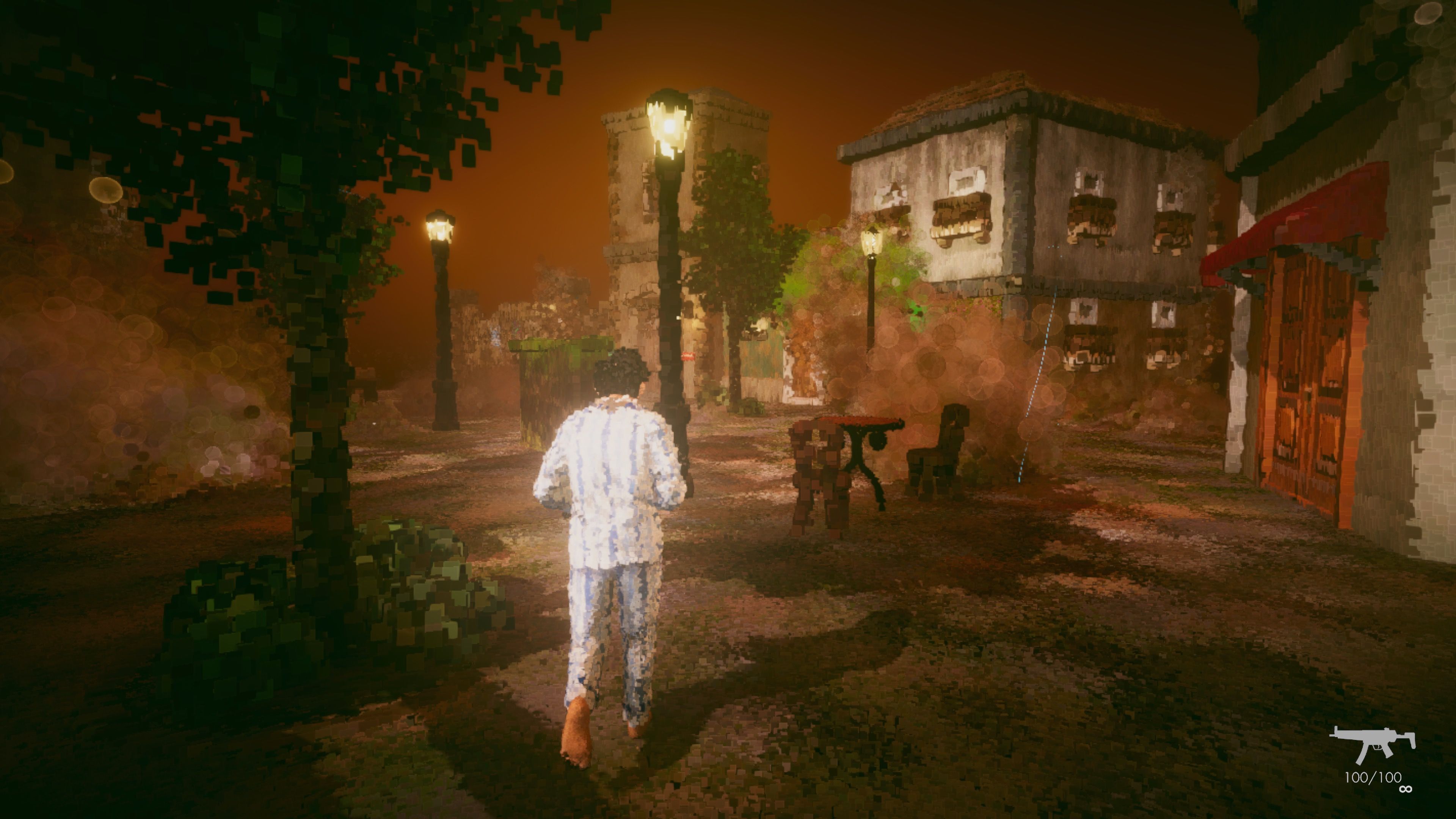 Walking through a courtyard in Dreams Of Another