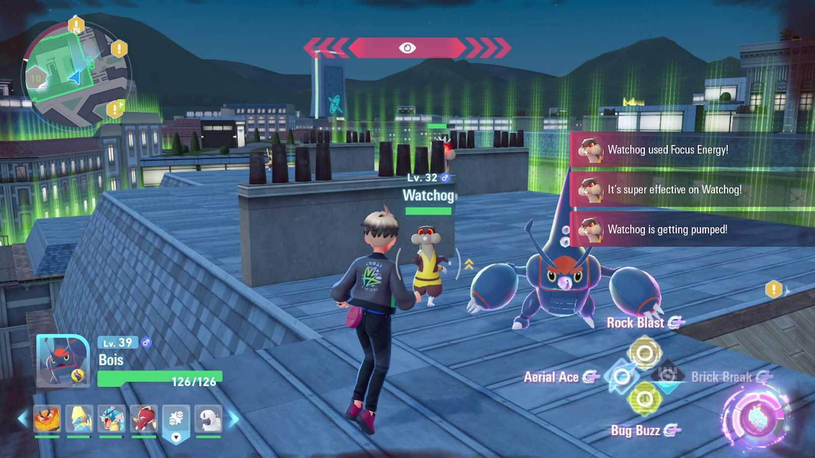 watchog in wild zone 10 in pokemon legends za