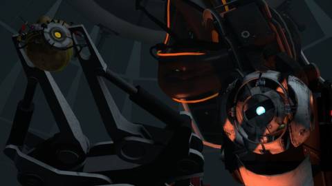 Wheatley uploads GlaDOS to a potato - Portal 2