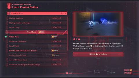 Wind Run in Ninja Gaiden 4