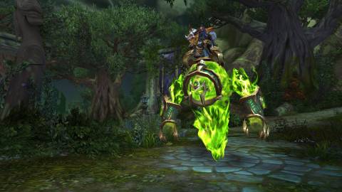 wow legion remix shaman fel infused mount