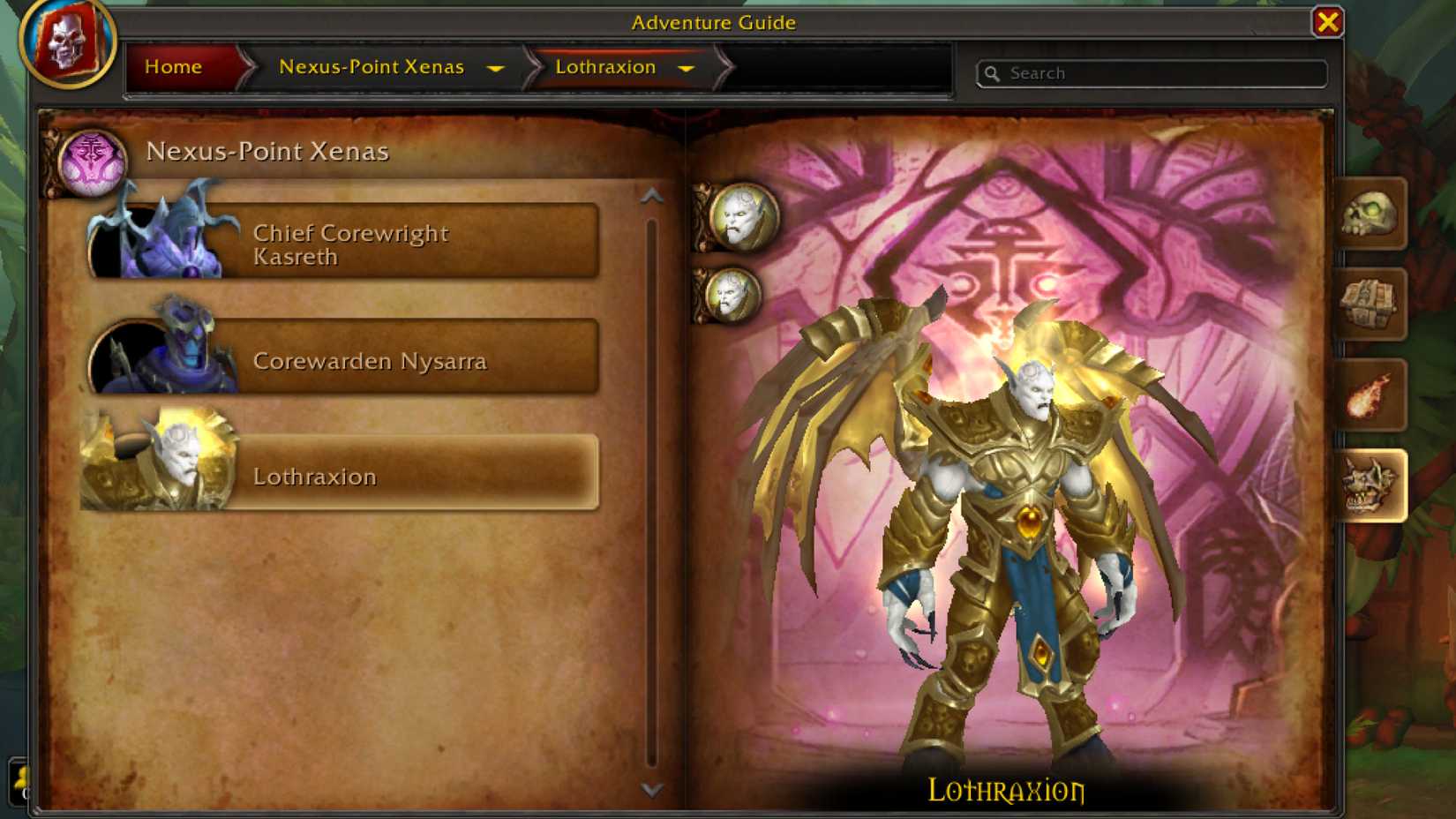 world of warcraft midnight alpha dungeon boss nexus point xenas lothraxion