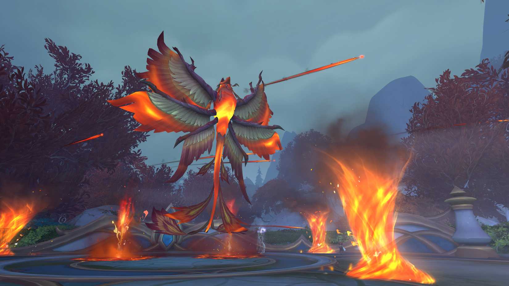 world of warcraft midnight alpha windrunner spire dungeon dragonhawk boss