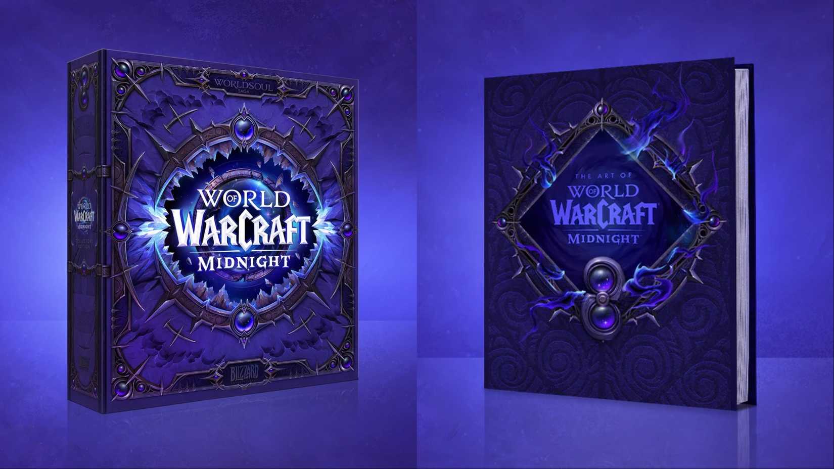 world of warcraft midnight collector's edition box art book