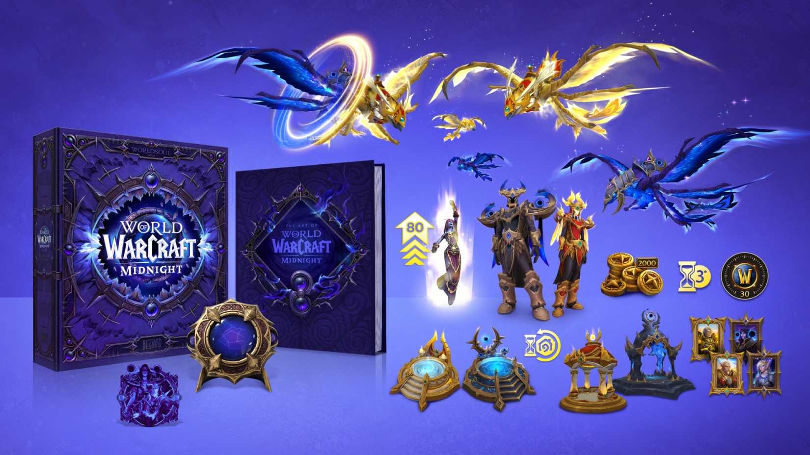 world of warcraft midnight collector's edition contents-1