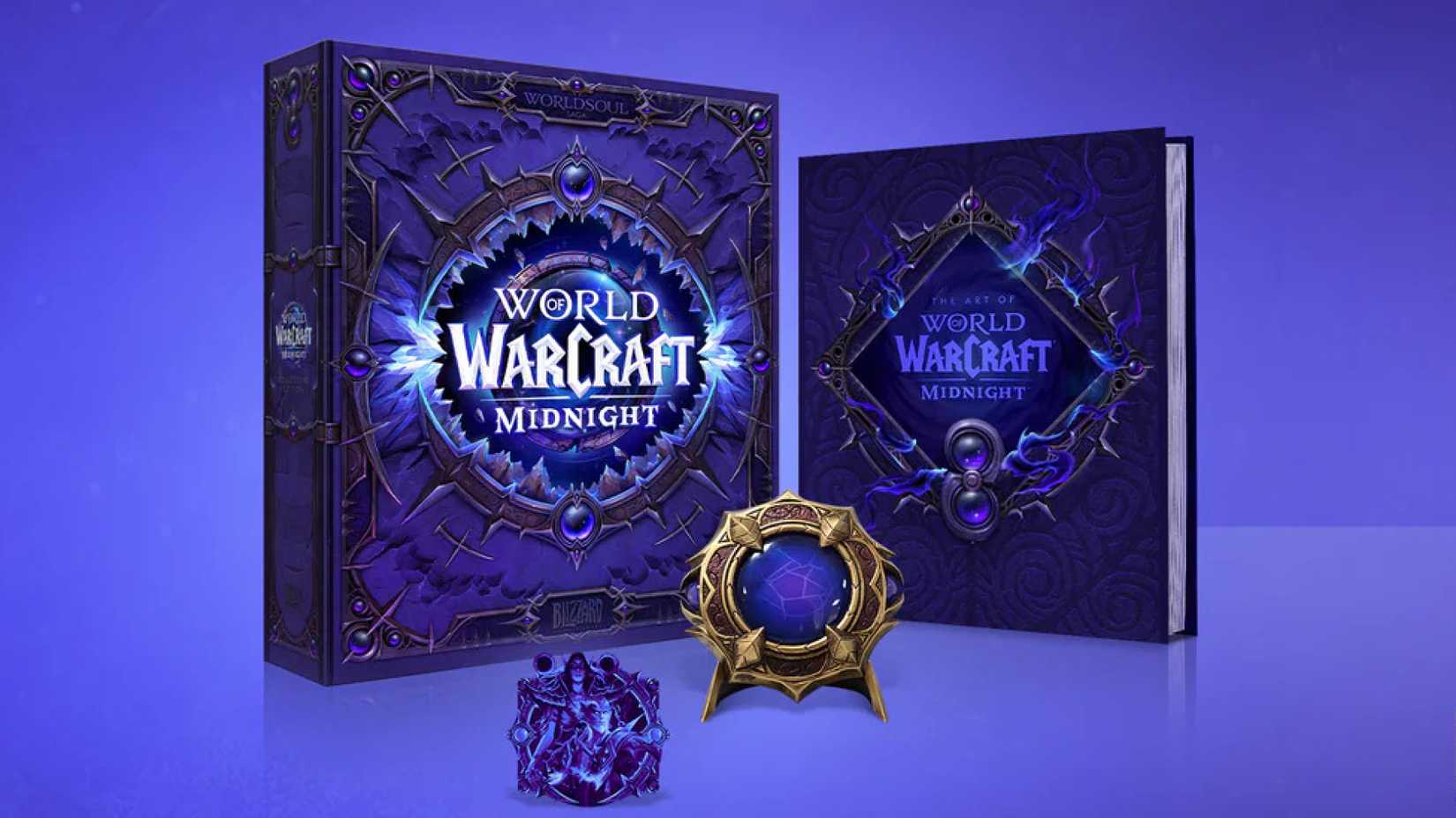 world of warcraft midnight collector's edition physical rewards
