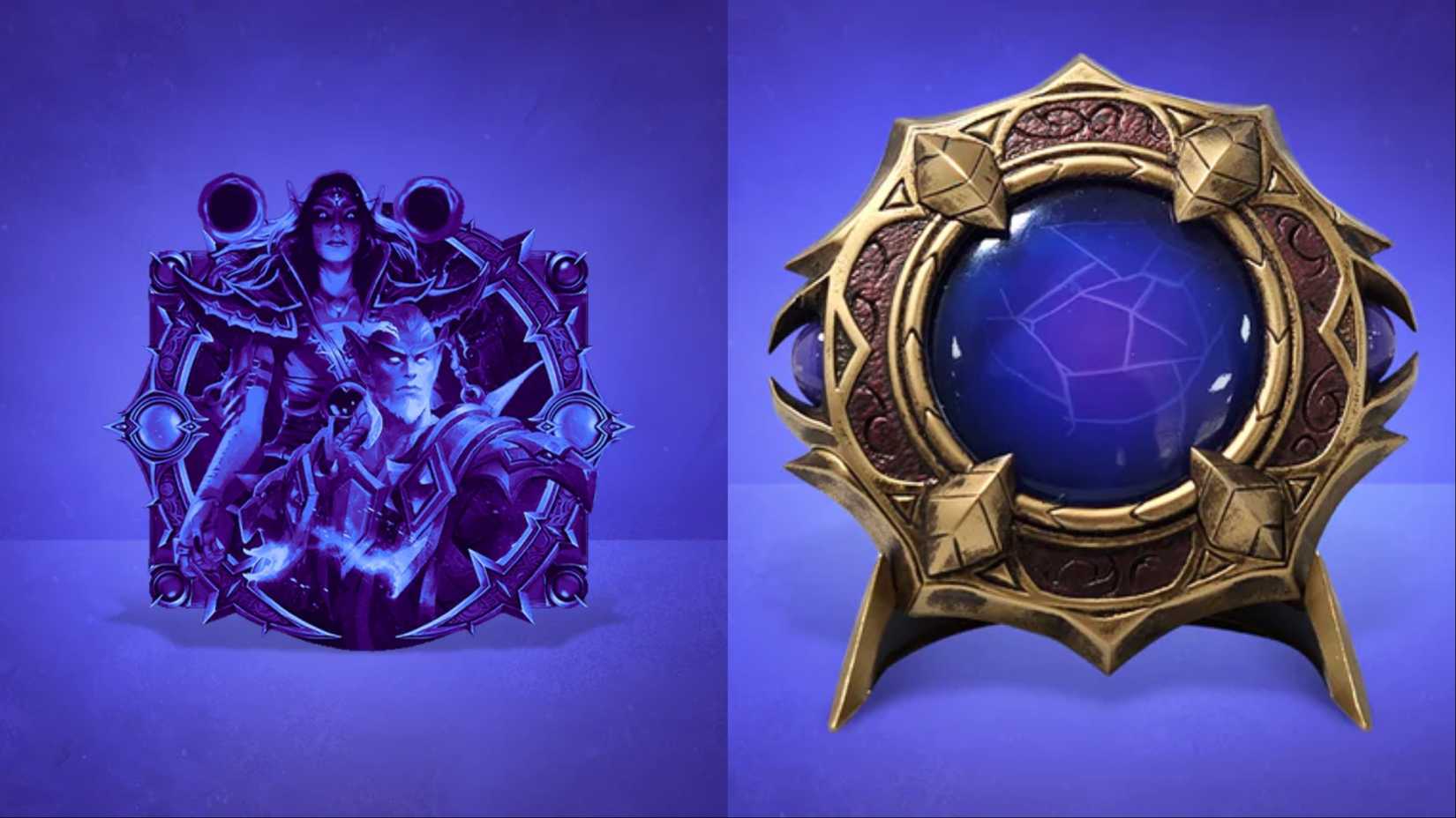 world of warcraft midnight collector's edition pin dark heart