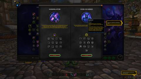 world of warcraft midnight devourer demon hunter void scarred hero talent