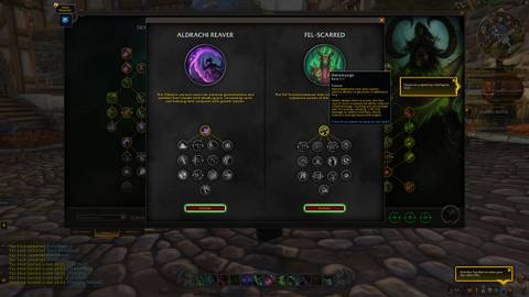 world of warcraft midnight havoc demon hunter fel scarred hero talent