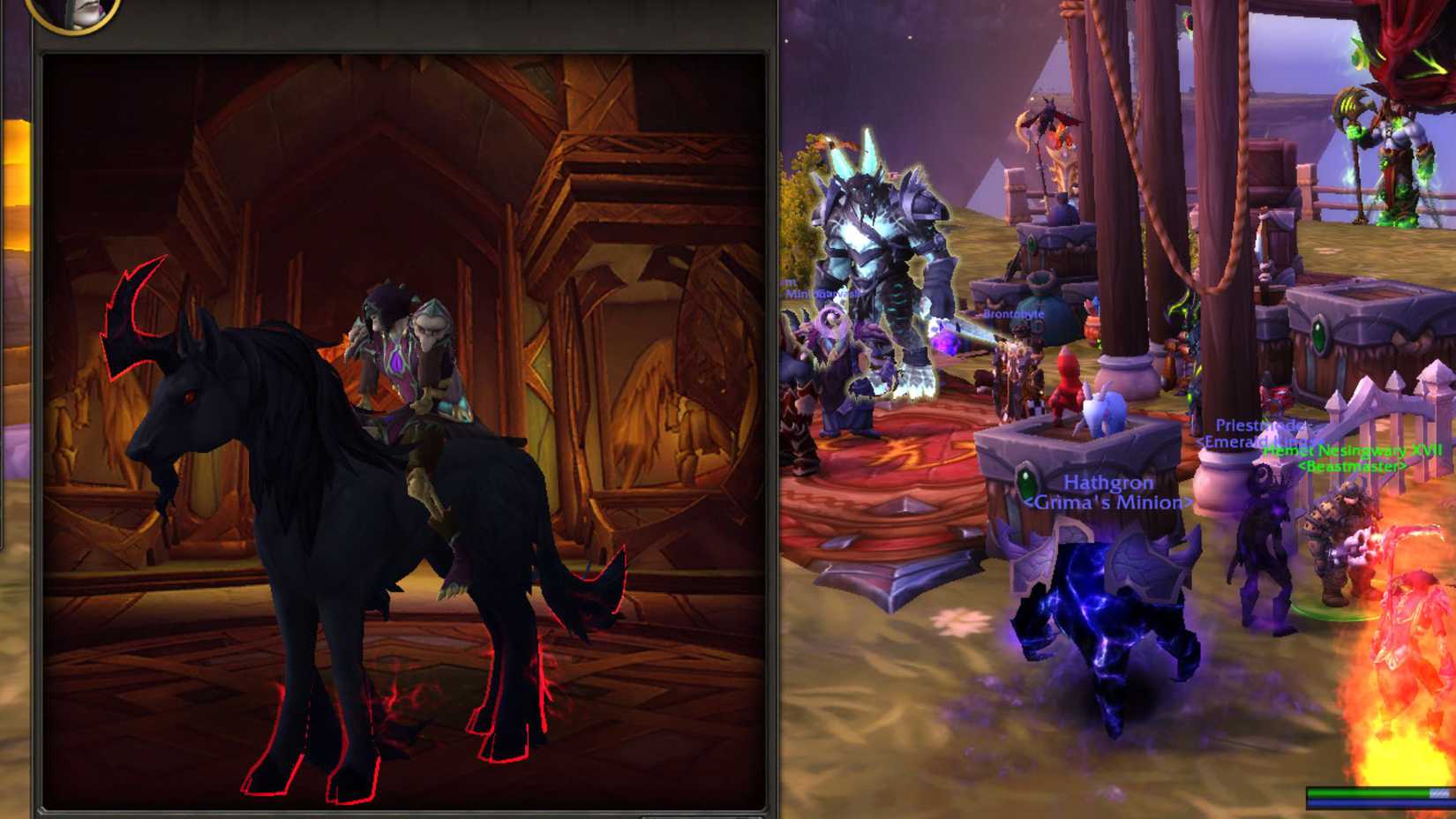WoW Legion Remix Best Rewards Buy First Gloomdark Nightmare Mount