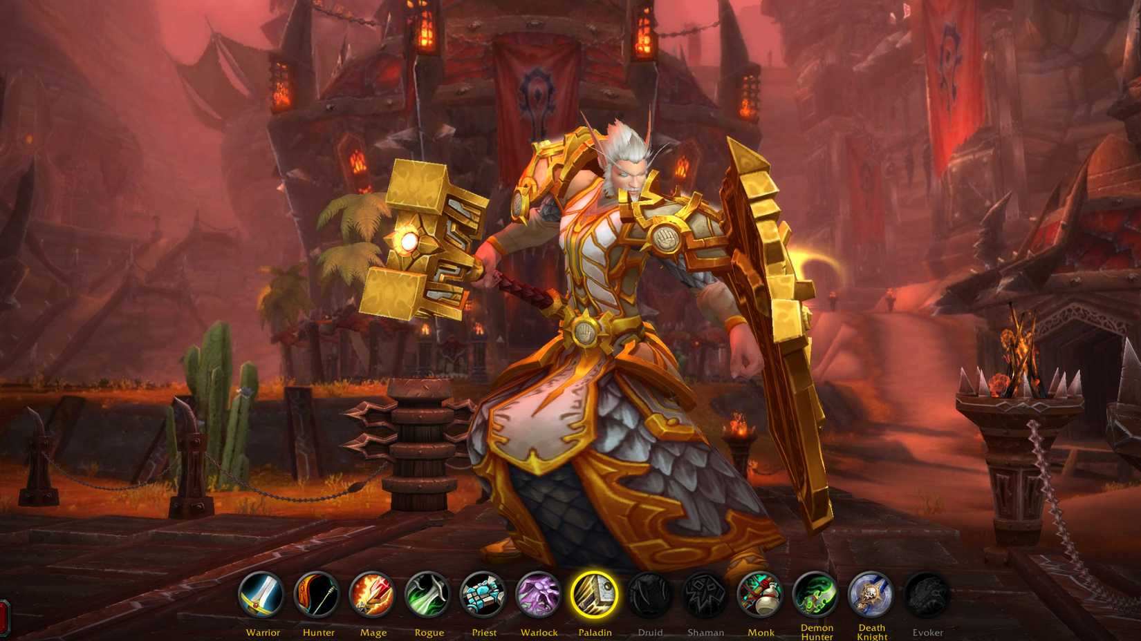 WoW Legion Remix Which Class Blood Elf Paladin