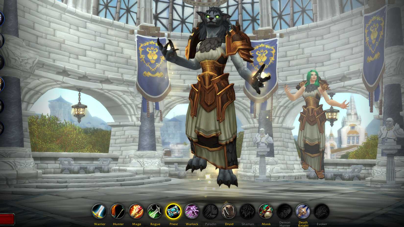 WoW Legion Remix Which Class Worgen Priest