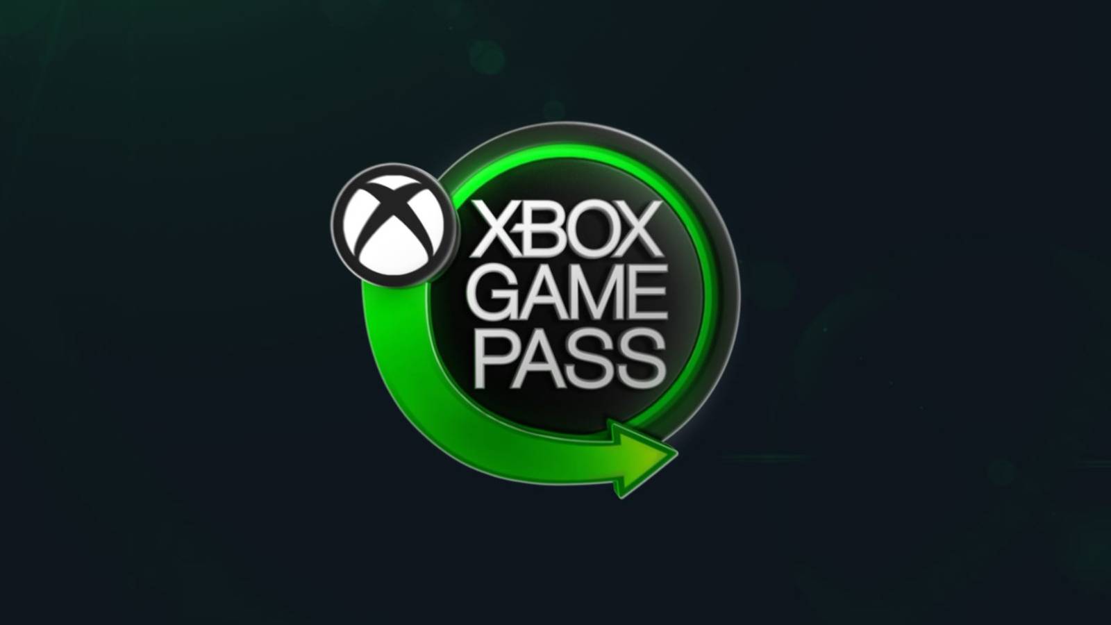 xbox game pass logo dark green background