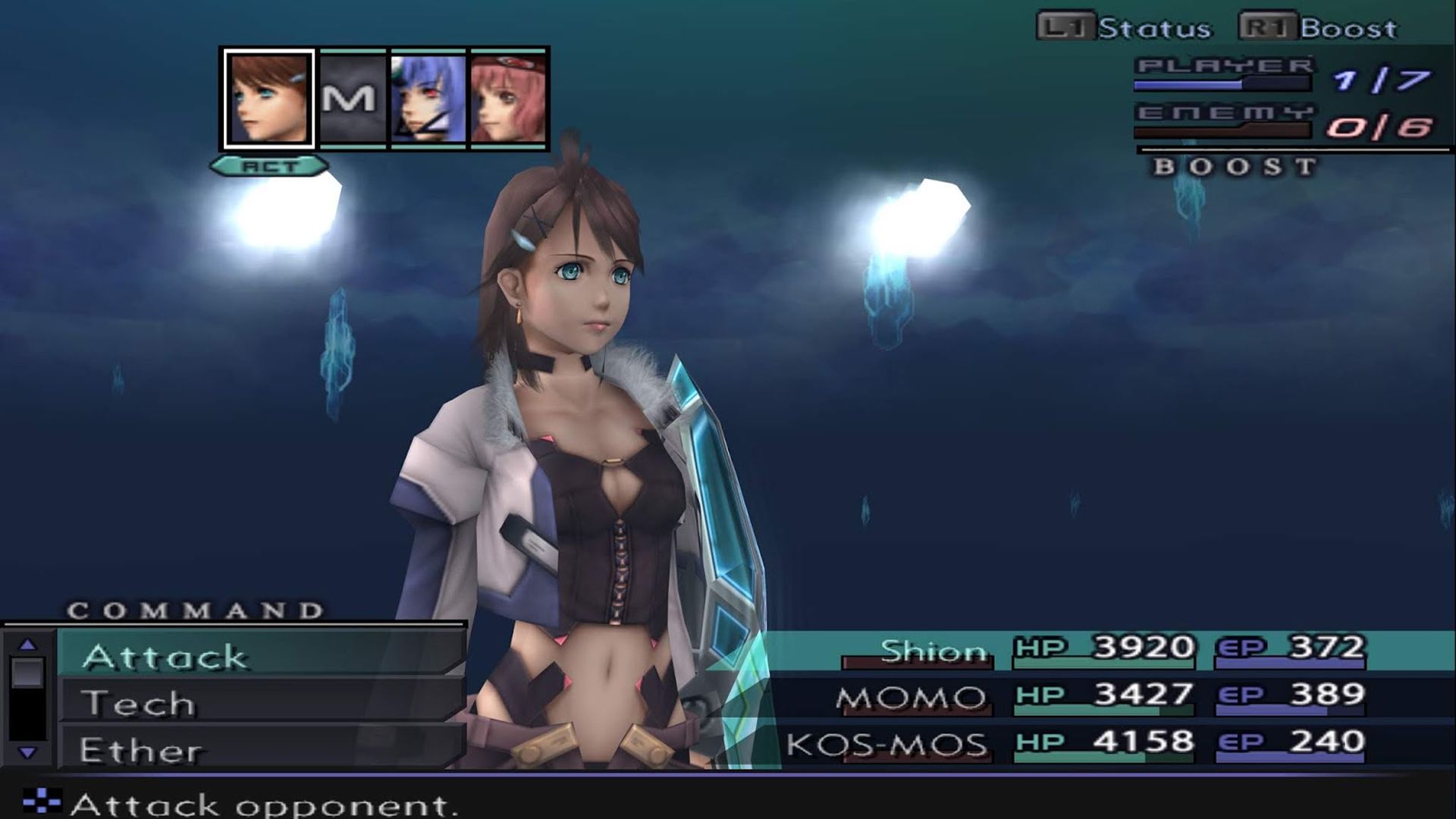 xenosaga 3 battle system