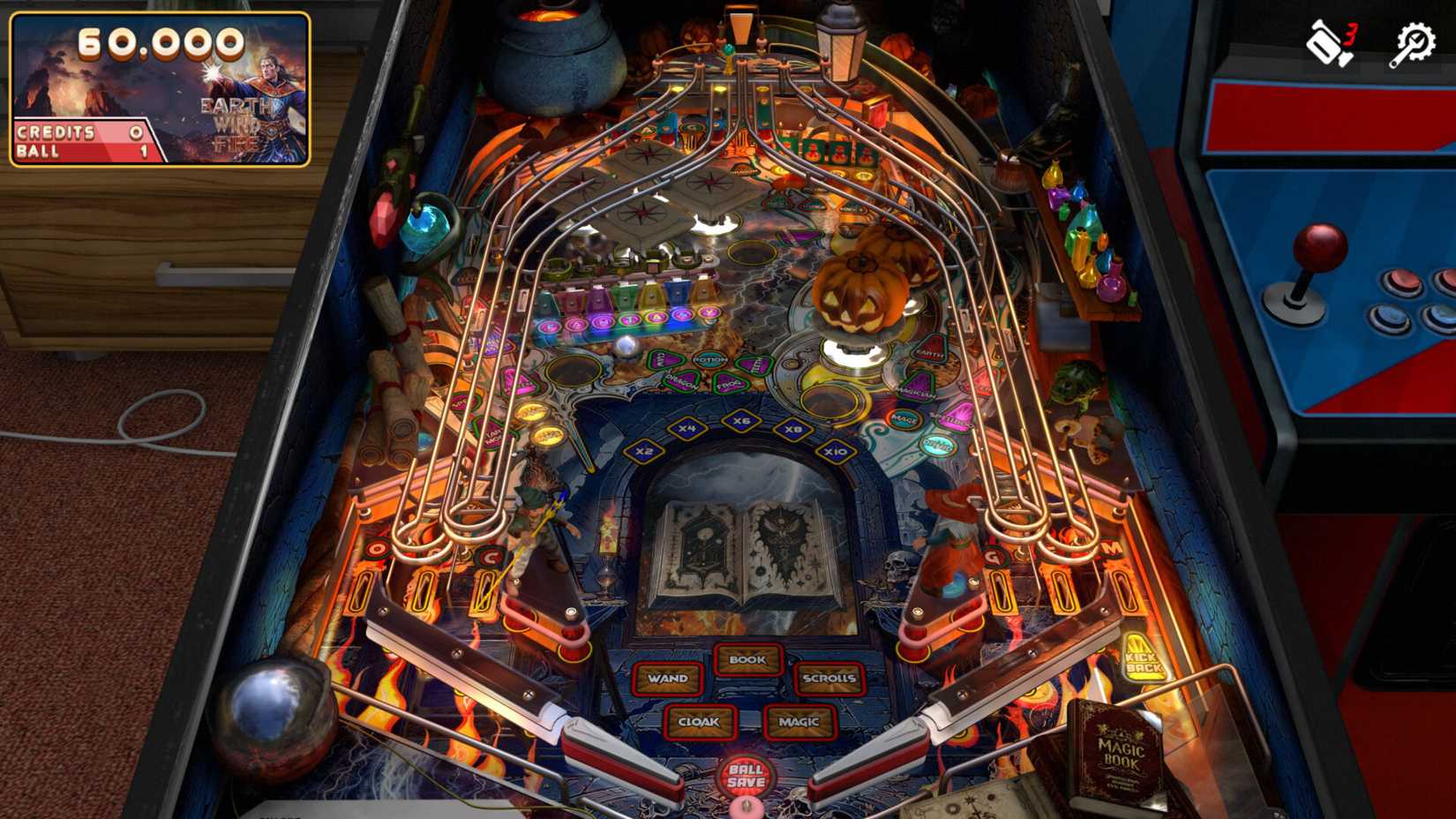 zaccaria pinball gameplay.