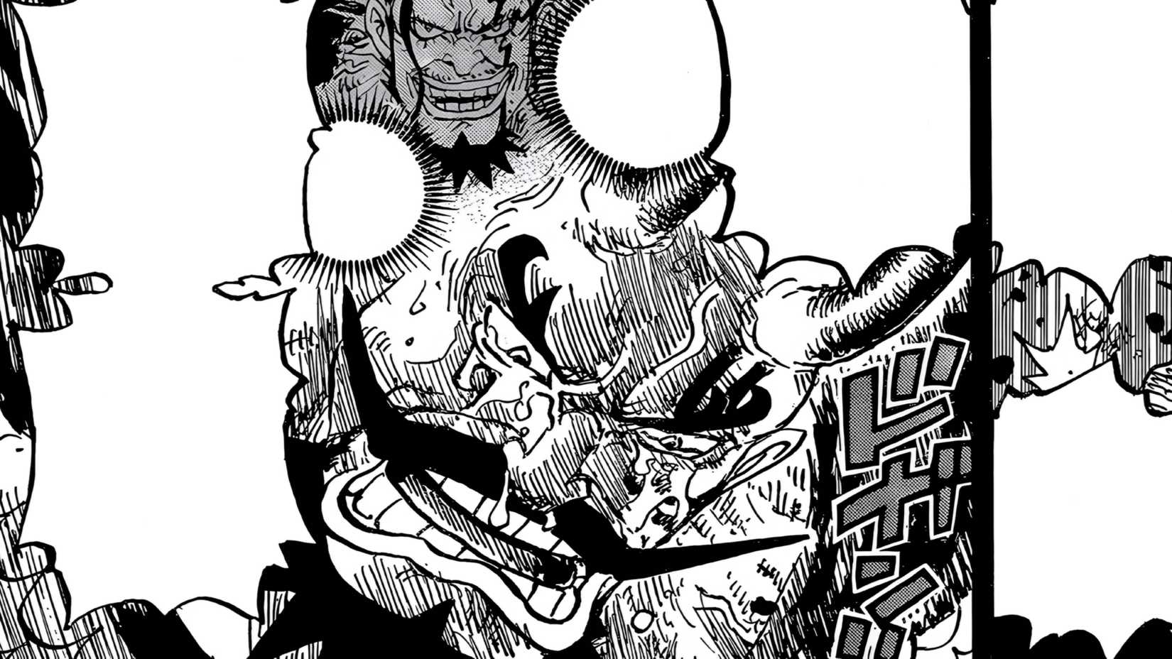 Harald crying after learning about Xebec one piece 1166