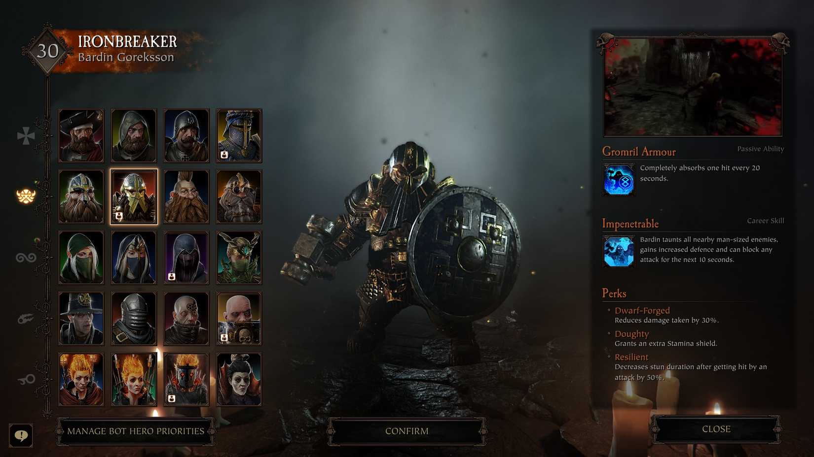 Vermintide 2 ironbreaker Bardin