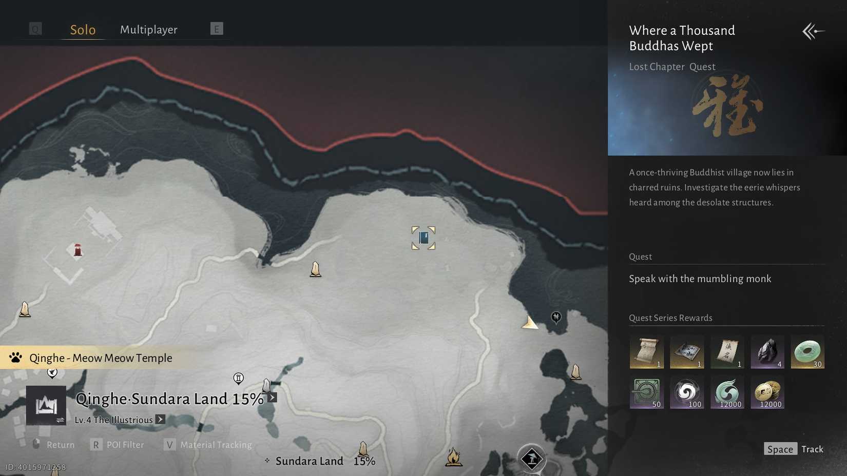 Where Winds Meet Guardian Palm skill location