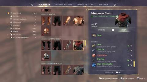 Enshrouded Adventurer Chest Piece